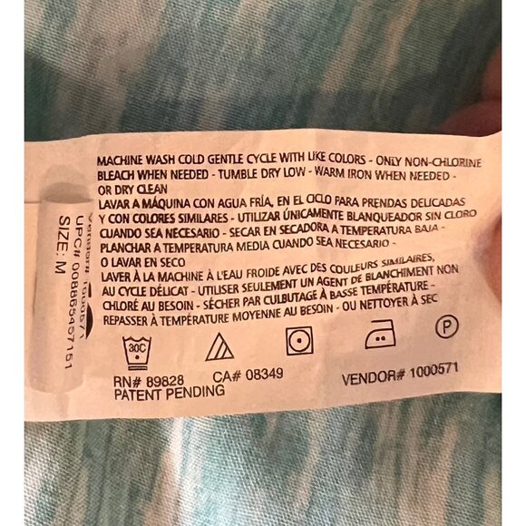 Gloria Vanderbilt Women's Peasant Tunic Top W/ Bell Sleeves - Size M - Picture 11 of 12